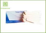 Disposable Wooden Tongue Depressor Color Box Packing Flat Egde Tongue Depressor