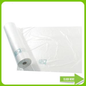 Quality Customized Flat Food Grade Plastic Liner , Supermarket Plastic Bags Roll wholesale