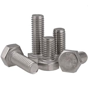 Quality ISO9001 M8 M10 M12 Stainless Steel Hex Bolt 304/316/2205 wholesale