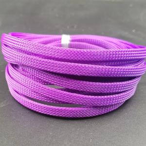 Quality PET Braided Abrasion Resistant Sleeving Automotive Expandable Mesh wholesale