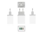 Wall 30 Watt QC3.0 International Cell Phone Charger Adapter