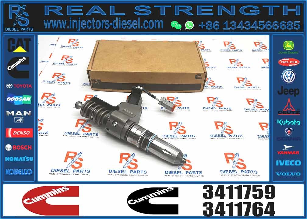 3411759 Diesel Fuel Injector N14 Common Rail Injector 3411766 3411691 3411767