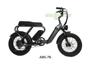 Quality Comfortable 7 Speed Shimano Fat Tire Electric Bike 30Ah With Color LCD Display wholesale