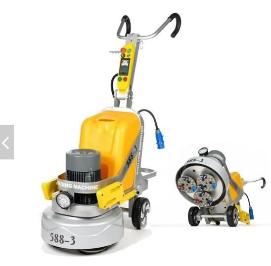 1150*700*1200mm Concrete Polishing Machine Terrazzo Marble Concrete Polisher