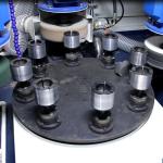 Rotary table polishing machine