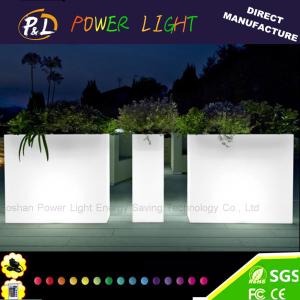 Quality LED Illuminated Plastic Garden Flower Pot wholesale