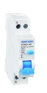 Quality Electrical RCBO 40A AC 230 Earth Leakage Circuit Breaker single phase ELCB wholesale