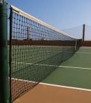 Thickness 2.5mm Tennis Practice Net PE Knotted Tennis Hitting Net