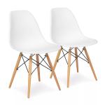 Strong Stability Plastic Dining Chair Kitchen Dinner Furniture Fade Resistance