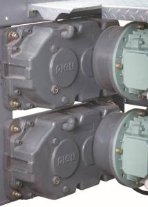 Quality YJ150 Cylindrical Helical Gear Reducer , Construction Hoist Helical Reduction Gearbox wholesale
