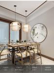 Bamboo Weaving Pendant Lamps Chinese Zen Tea Room Lamp Hotel Droplight(WH-WP-63)