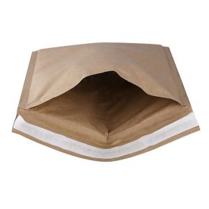 Quality 100% Kraft Paper Courier Delivery Bag Honeycomb Paper Cushion Mailer wholesale