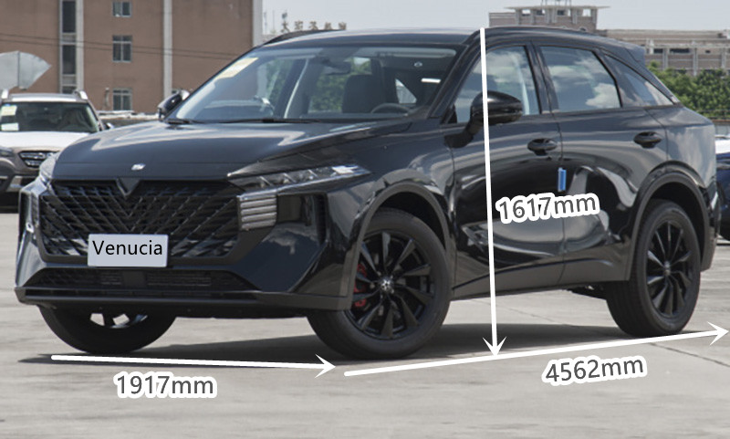 Dongfeng Venucia SUV Cars High Speed 200km Automatic Gasoline Petrol Trade with ESC Electronic Stability Control System