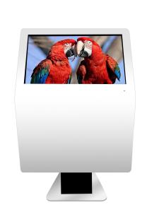 Quality 3840X2160 49&quot; 500cd/m2 Interactive Touch Screen Kiosk For Lobby wholesale
