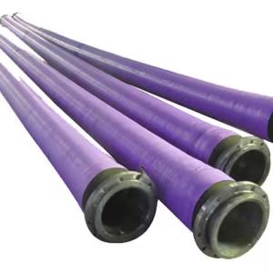 Quality NBR Wear Resistant Rubber Hose Large Diameter High Pressure Flange Suction wholesale