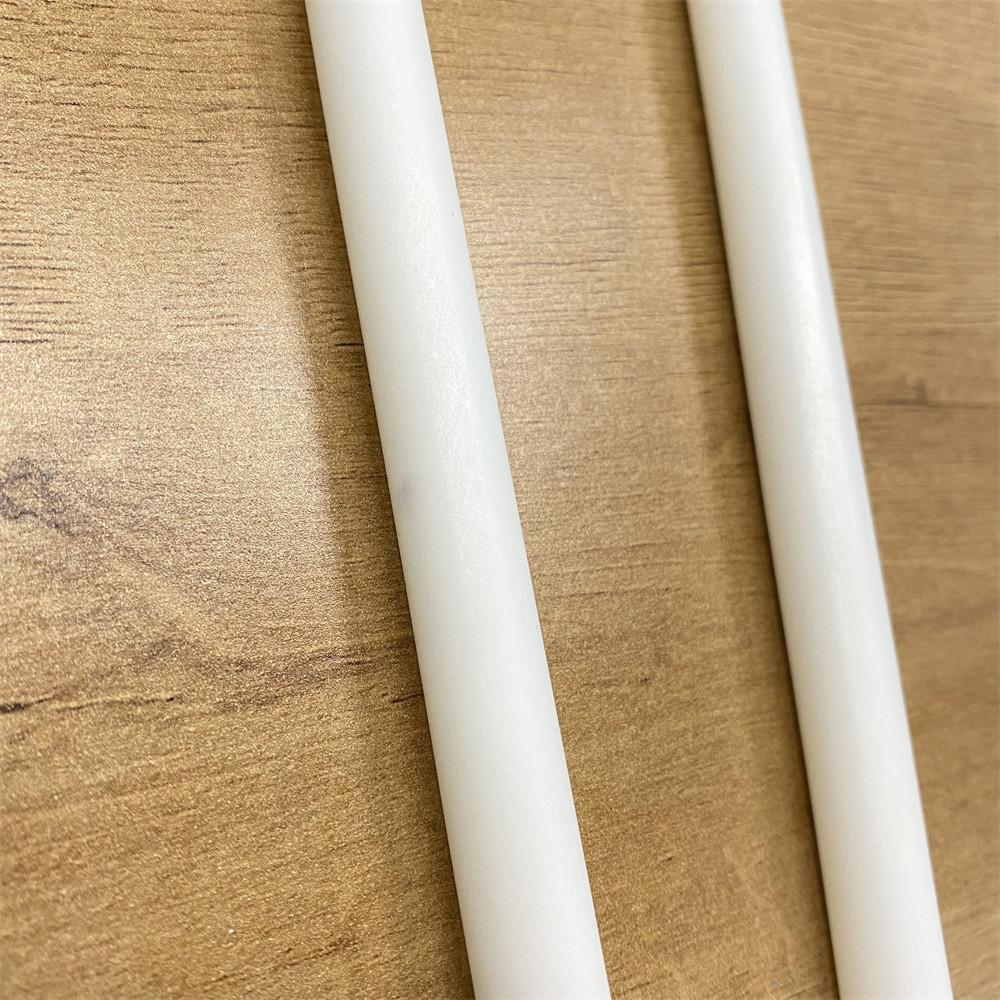High Strength High Temperature Resistance Zirconia Tubes White Ceramics Tubes