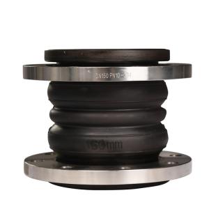Quality double sphere flexible joint SS304 flange rubber expansion joint wholesale