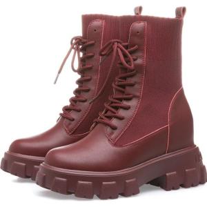 Quality Genuine Leather ODM Flat Platform Ankle Boots Waterproof Motorcycle Boots wholesale