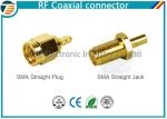 Male Plug SMA Straight Crimp RF Coaxial Connector For RG174 TOP-SMA-1