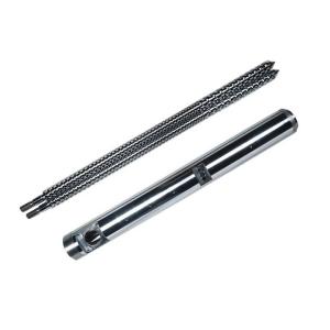 Quality Automatic Pvc Parallel Twin Screw And Barrel Extruder 82 Mm 38CrMoAlA 42CrMo wholesale