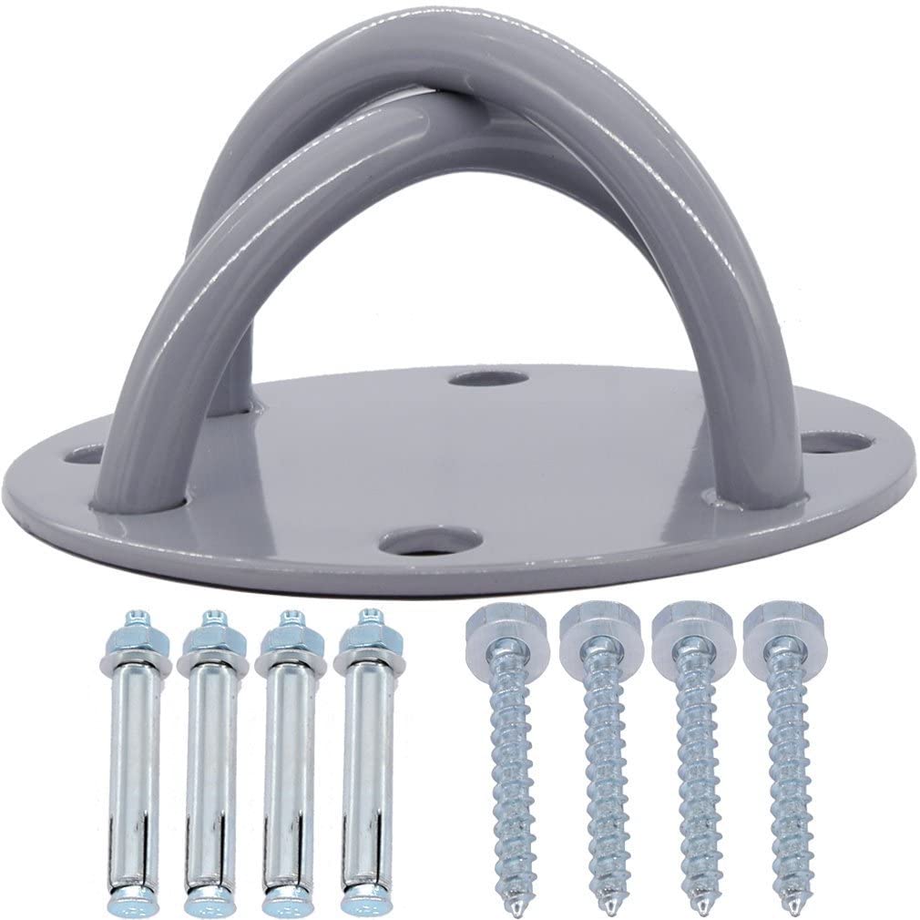 Standard Wall Ceiling Mount Bracket for Gym Home Suspension Straps rings Fitness Training Yoga Swing Battle Ropes