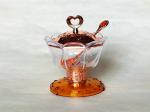 Arabia Exquisite Imitation metal base Goblet Sugar bowl