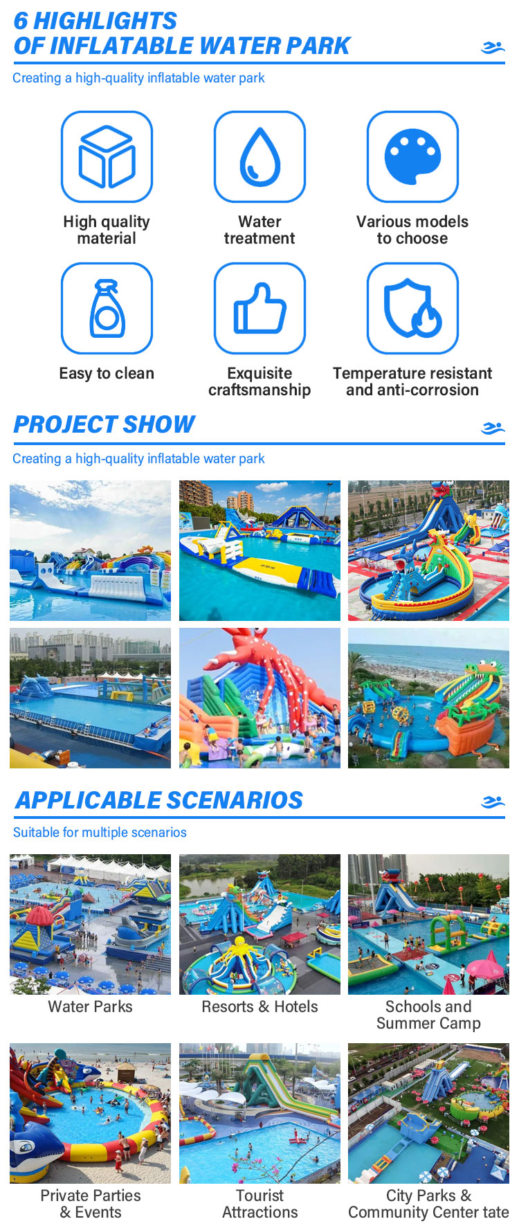 Large Inflatable Water Slide With Pool Adult Water Slide Bounce House Inflatable Slide