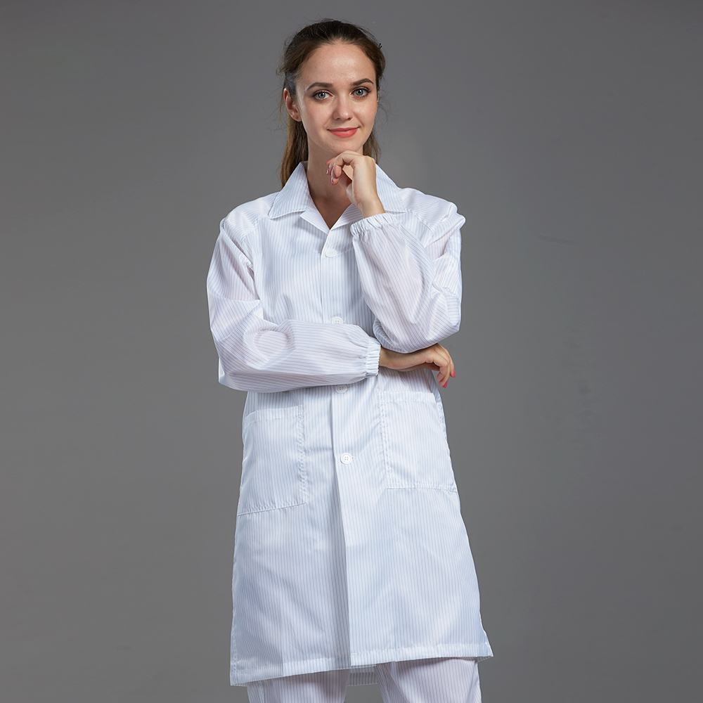 Breathable pu sole antistatic dustproof shoe esd canvas clean room lightweight safety shoes