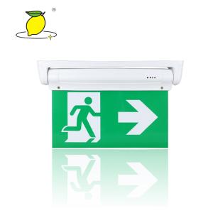 Quality 270V 4watt LED Emergency Exit Sign Charge Time 24 Hours wholesale