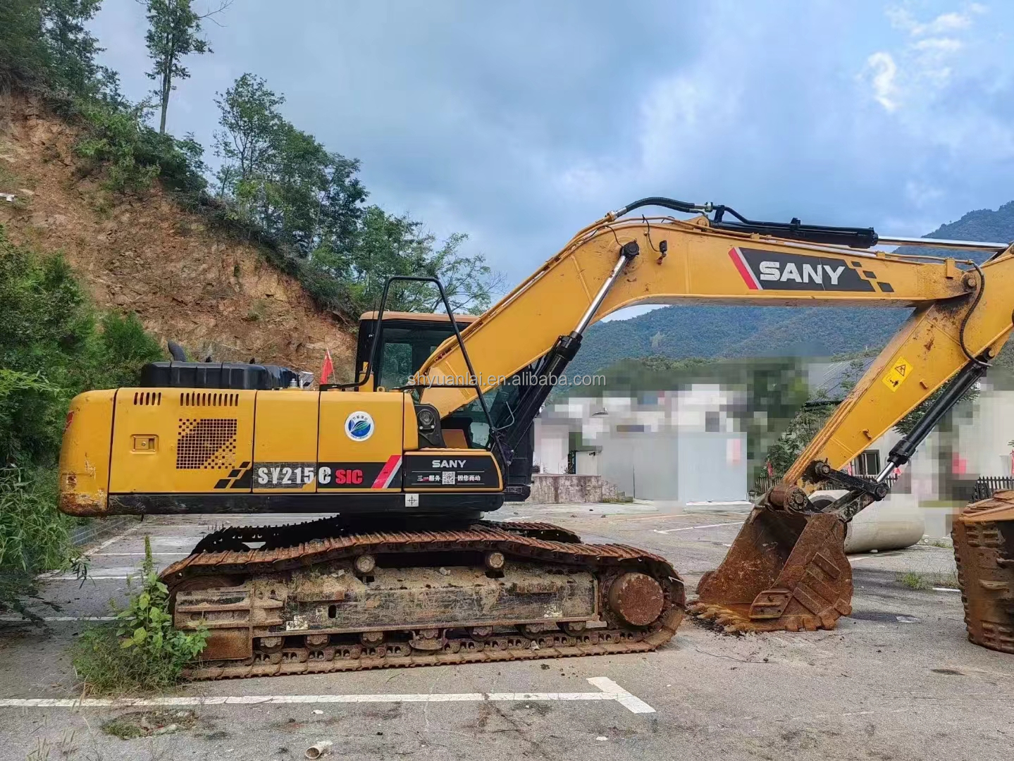 Sany SY215 Excavator With 0-2000 Working Hours And 0.93m3 Bucket Capacity