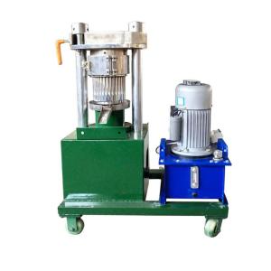 Quality 30kg/h 375Kg Hydraulic Oil Press Machine coconut Semi Auto 1.5KW wholesale