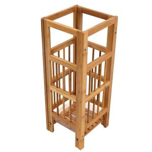 Quality bamboo storage box holder for umbrella utensil with high quality wholesale