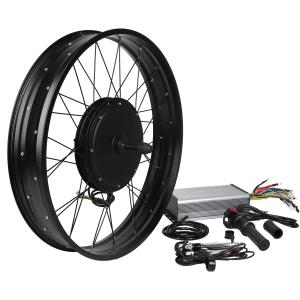 Quality 48V-72V Electric Bicycle Motor conversation kit 20/24/26/27.5/700C/28/29 inch rear wheel motor 3kw for bicycle wholesale
