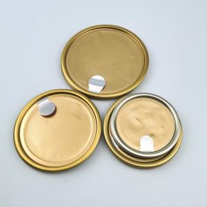 Quality High Temperature 23mm Aluminum Peel Off Lids Easy Open Covers wholesale