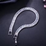 Beautiful Marquise Cut White Cubic Zircon Stone Bracelet Women Bracelet Party CZ