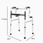 Elderly Disabled Adjustable Folding Walker Easy To Store