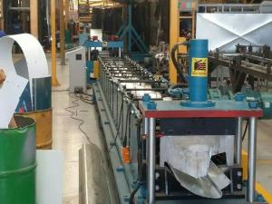Quality 12-15 M / Min Metal Cold Roll Forming Equipment Seamless Seamless Gutter Machine wholesale