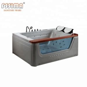 Quality 5 Foot Waterfall Whirlpool Bathtub Hot Tub 1700x1300x680MM wholesale