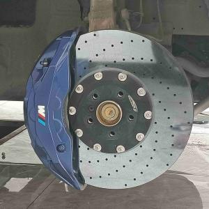 Quality Aluminum BMW X5 Brake Caliper Big Size 10 Piston Calipers 420mm Carbon Ceramic Discs wholesale