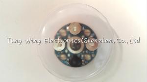 Quality Waterproof Round Flashing LED Module for Kid 's Clothing , Shoes , Pillow wholesale