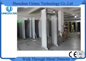 Quality Uniqscan 33 Zones Walk Through Metal Detector Security Gate UZ800 Customized wholesale