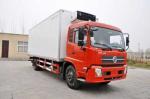 Popular Freezer Box Truck , Refrigerated Van Truck For Vegetable / Fruit
