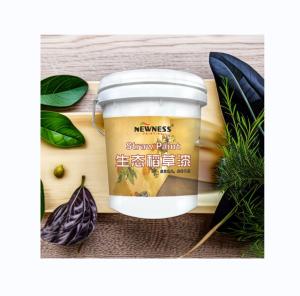 Quality 20KG/bag Quaint Country Style Inorganic Paint Water-based Art Straw Mud Powder Coating wholesale