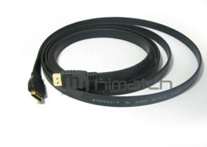Quality CL3 Rated 4k Industrial HDMI Cable / Flat HDMI Cable For Installation Under Carpet wholesale