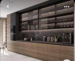 Versatile Melamine Board Eco-Friendly Glass Finish Turkish Hito Gloss Kitchen