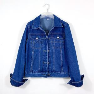 Quality Denim Jacket Manufacture Button Down Jacket OEM Denim Clothing Washed Blue Cotton wholesale