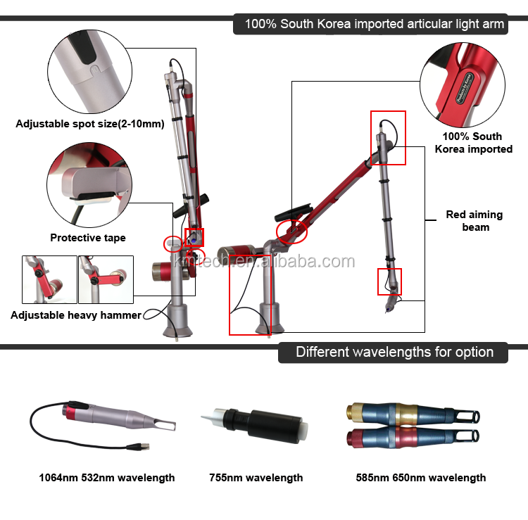 2000W Picosecond Laser Equipment , Pico Laser Device For Tattoo Removal