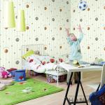 Best Selling Football Design Walllpaper Modern Chinese Manufacturer PVC Kids