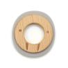 Buy cheap Grey Walrus Shaped Silicone Beech Wooden Teething Rings BPA Free from wholesalers