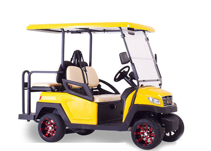 Smart Electric Car 4 Seater Sightseeing Bus With 1670 Mm Wheelbase